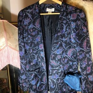 100% SILK blazer